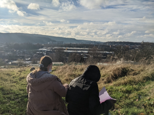 2021-12 Les eleves dessinent leur quartier